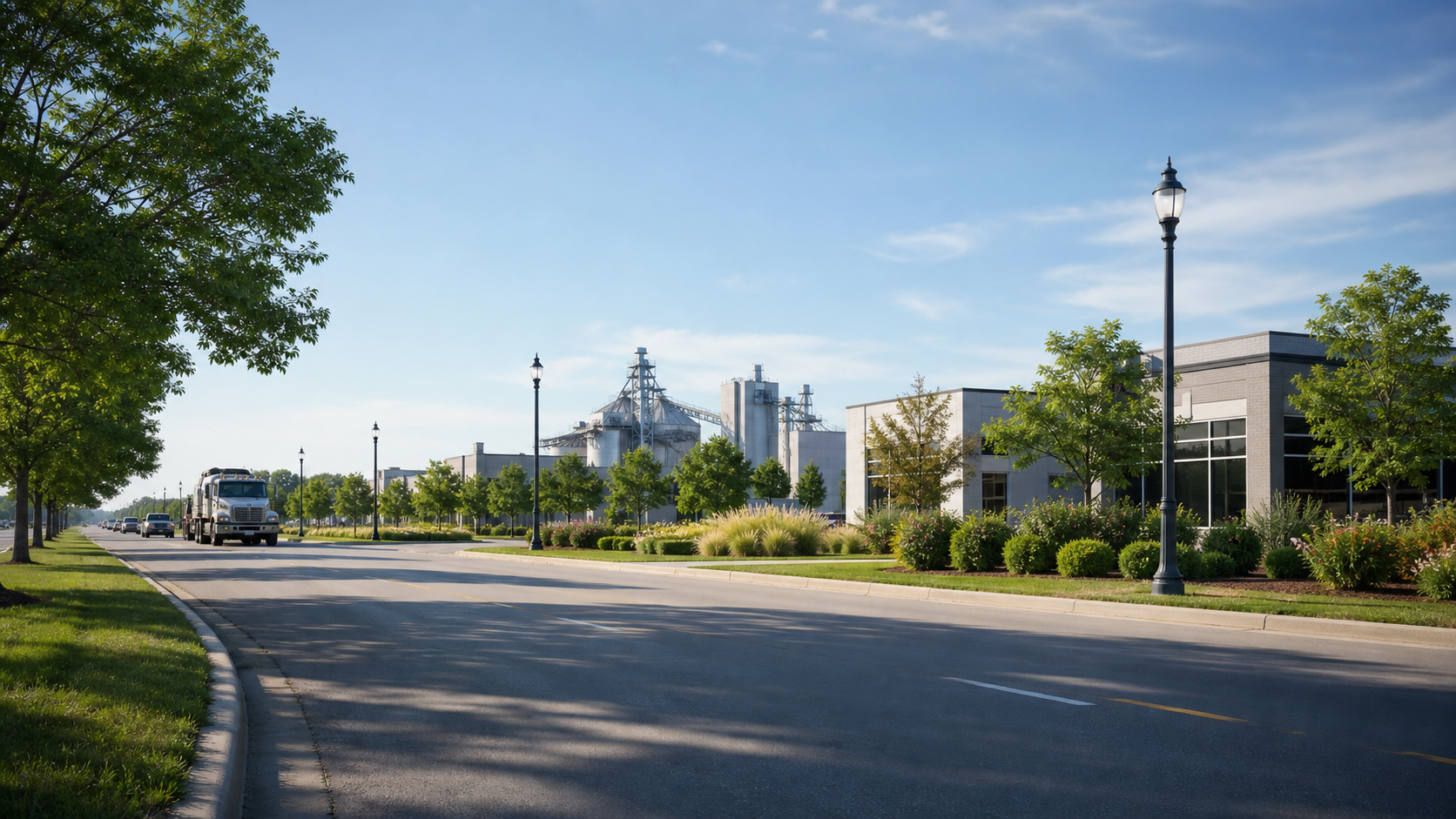 City services and economic development corridor